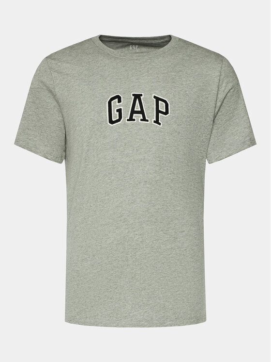 

Футболка стандартного кроя Gap, серый
