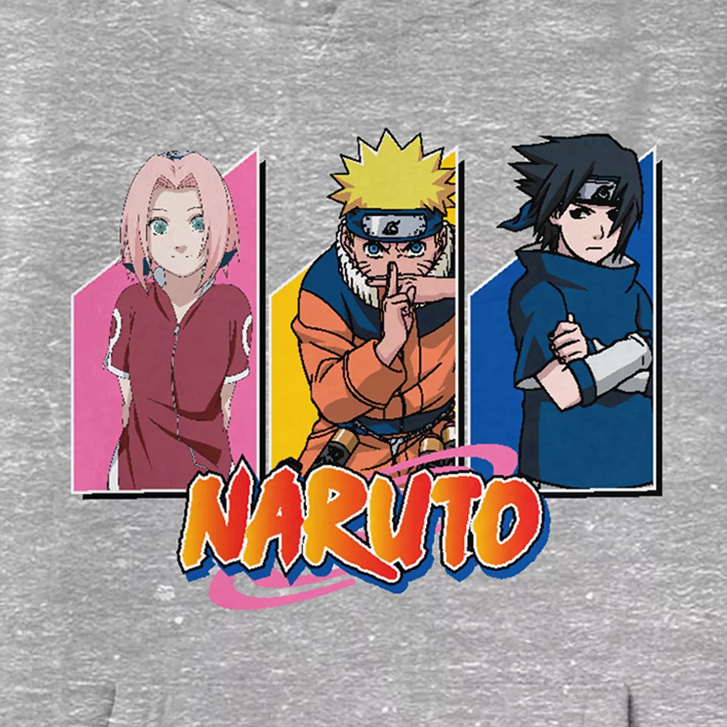 Толстовка с рисунком Naruto Classic Team Seven для мальчиков 8–20 лет  Licensed Character