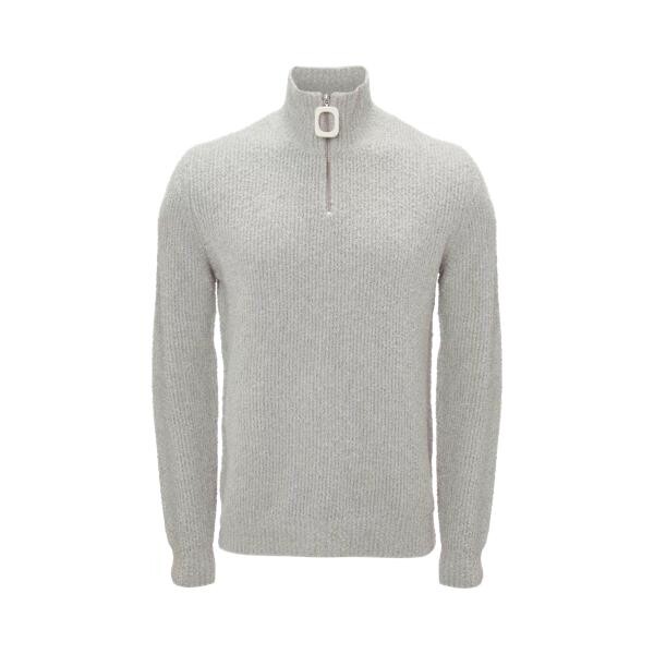 

Футболка jumper mit boucle struktur grey grey J.W. Anderson, серый