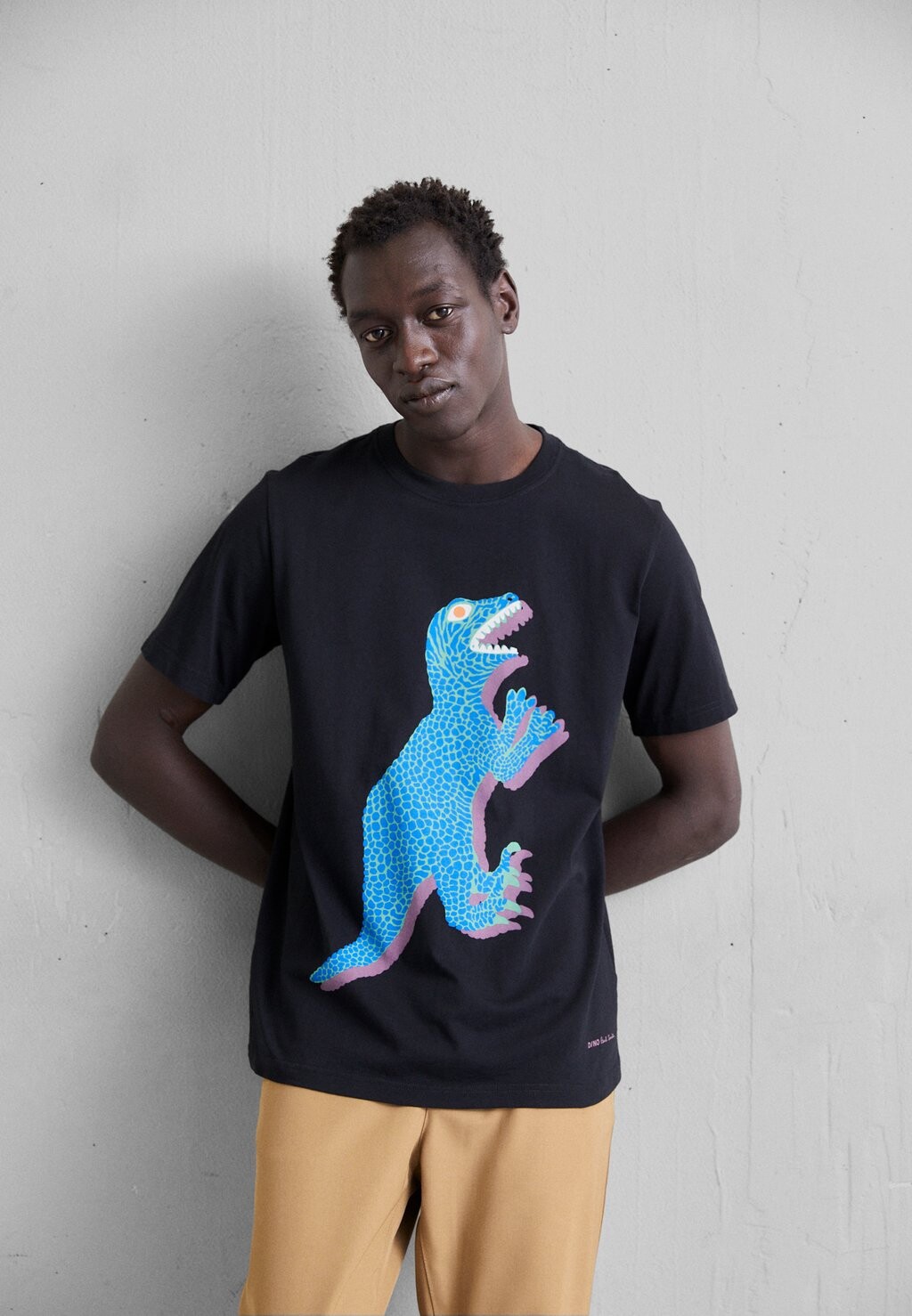 

Футболка с принтом REG FIT DINO PS Paul Smith, черный