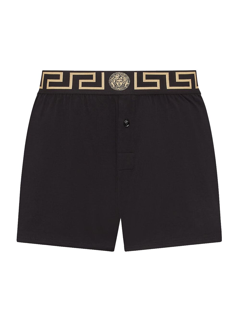 

Короткие трусы в стиле барокко Versace, черный