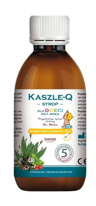 Сироп от сухого и влажного кашля Kaszle-Q Syrop Dla Dzieci, 150 мл now foods бета 1 3 1 6 d глюкан 100