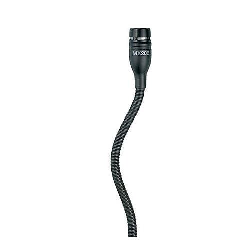 

Конденсаторный микрофон Shure MX202B/S Microflex Supercardioid Overhead Condenser Mic with In-Line Preamp