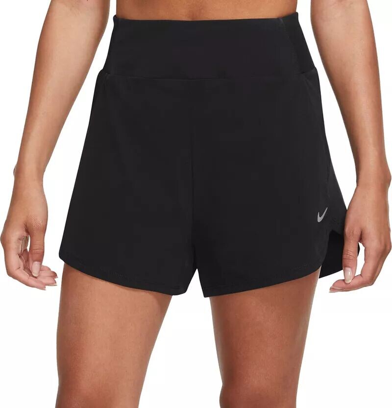 

Женские шорты с короткой подкладкой и высокой талией Nike Dri-FIT Bliss (3 дюйма), черный