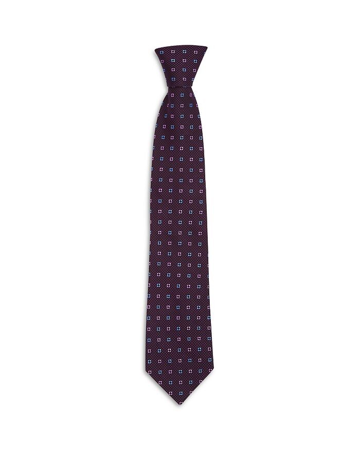 

Классический шелковый галстук Medallion Grid — 100% эксклюзив The Men's Store at Bloomingdale's