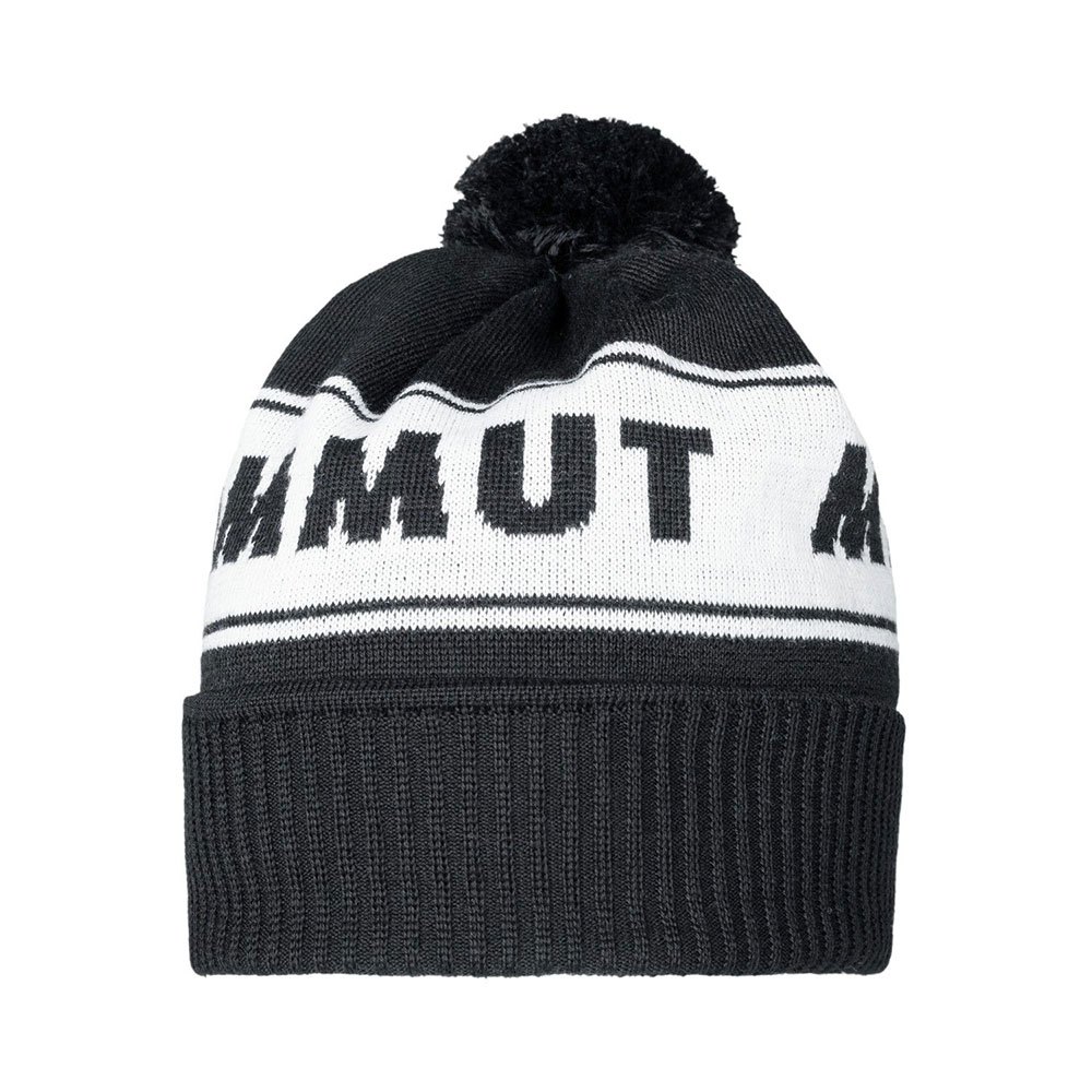 Шапка Mammut Peaks, черный шапка логотип mammut гепард черный