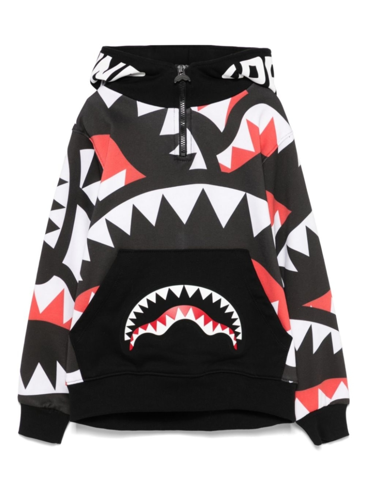 

Sprayground kid толстовка с капюшоном Maxi Shark, коричневый