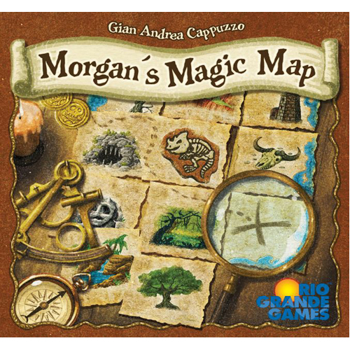 настольная игра cartographers heroes map pack 3 – undercity Настольная игра Morgan’S Magic Map Rio Grande Games