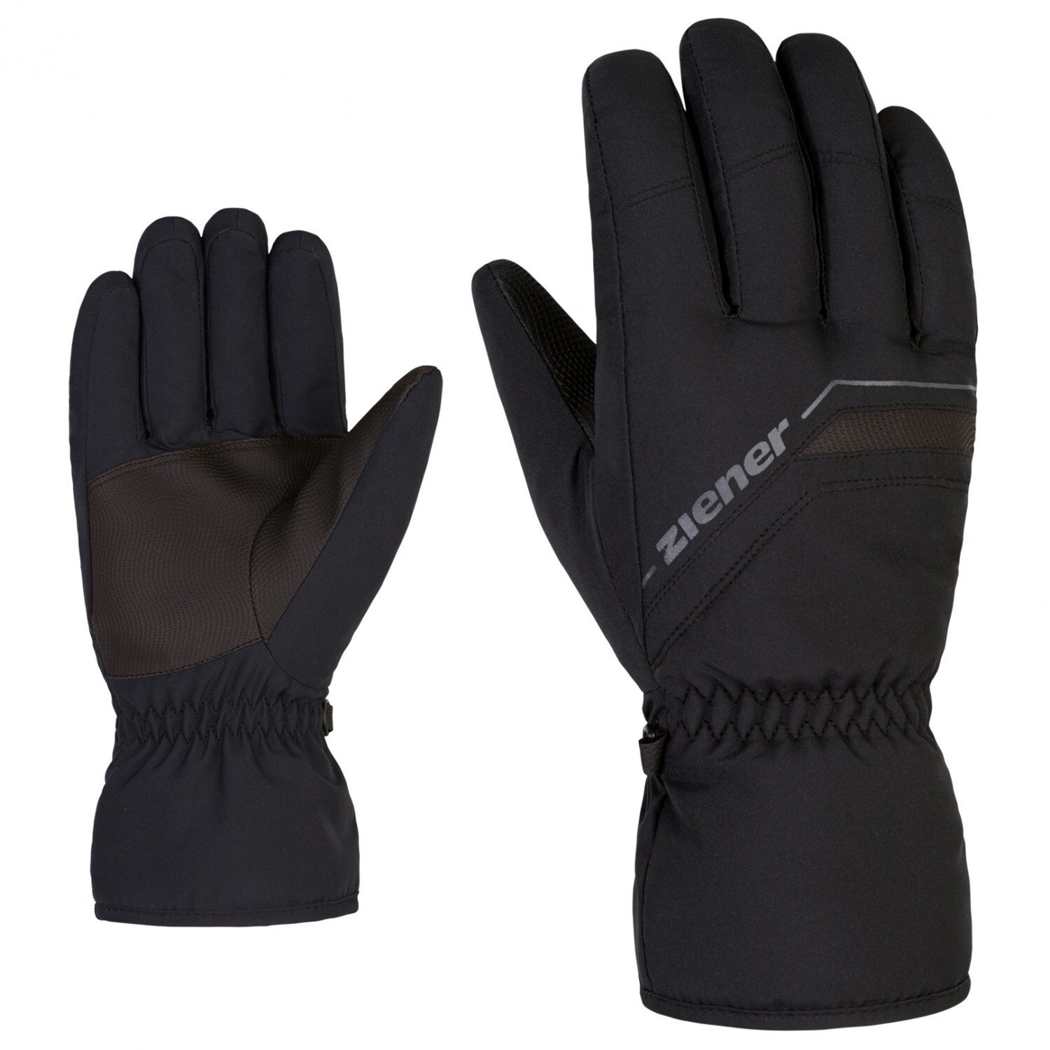 

Перчатки Ziener Grumas Glove Ski Alpine, черный