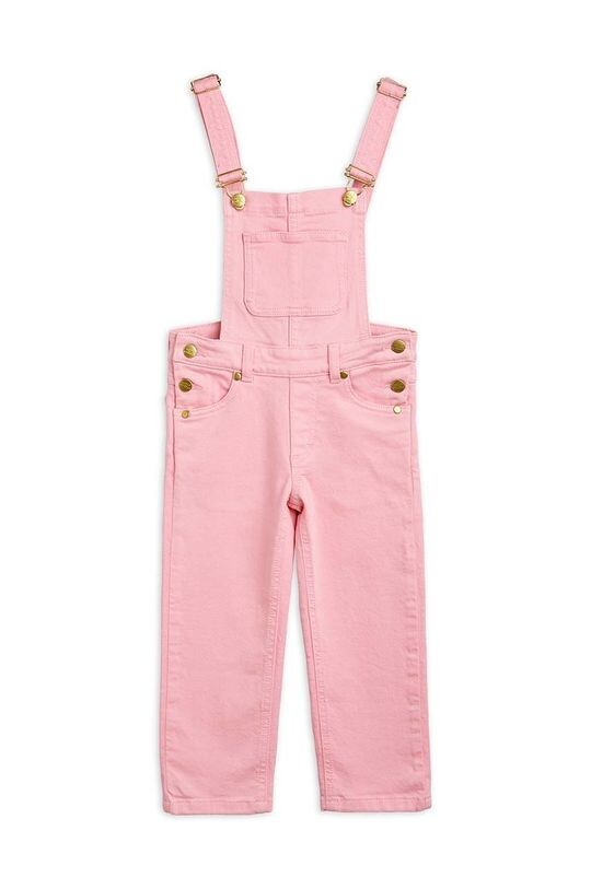 

Хлопковый комбинезон Mini Rodini для детей, розовый