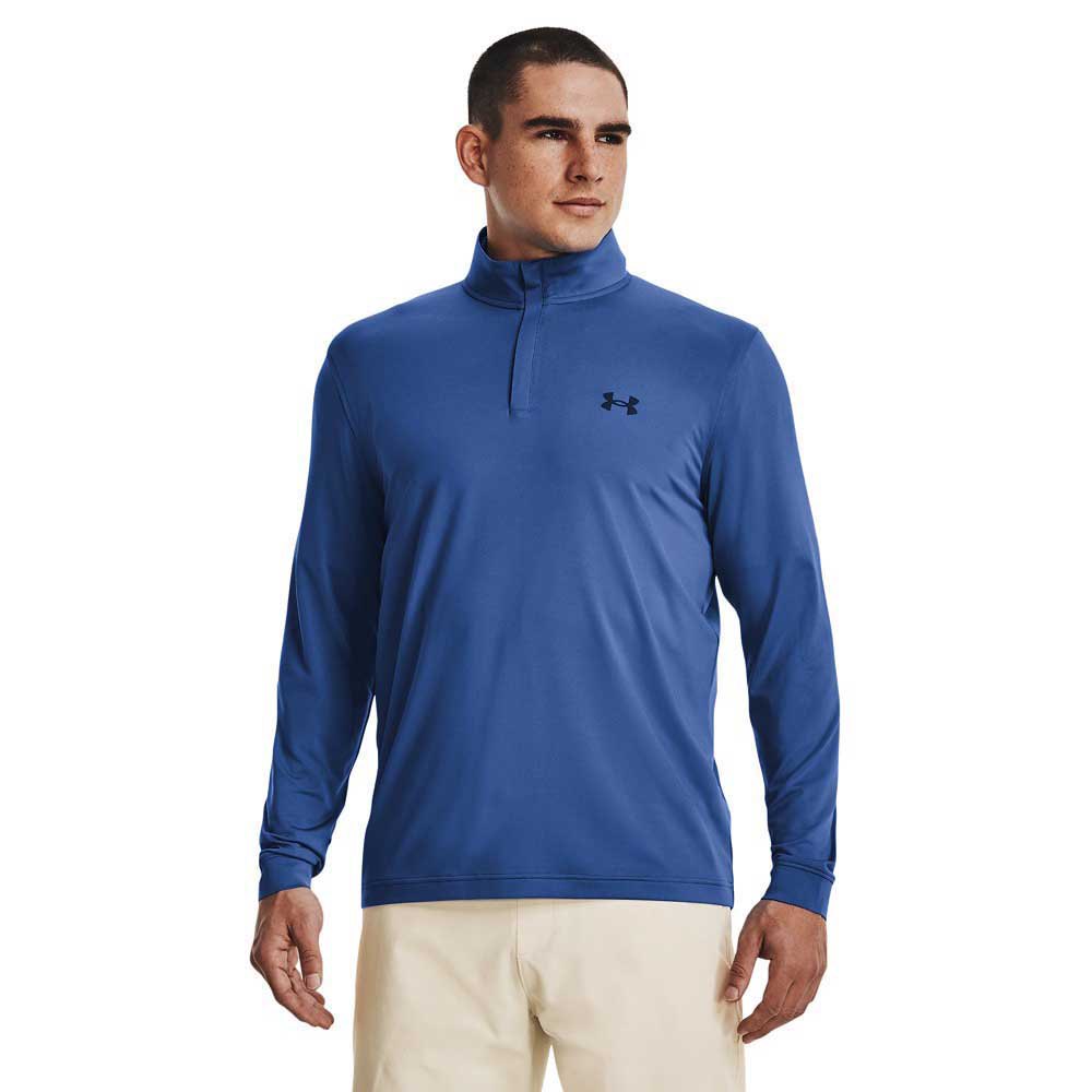 Толстовка Under Armour Golf Playoff Half Zip, синий футболка under armour размер xs синий