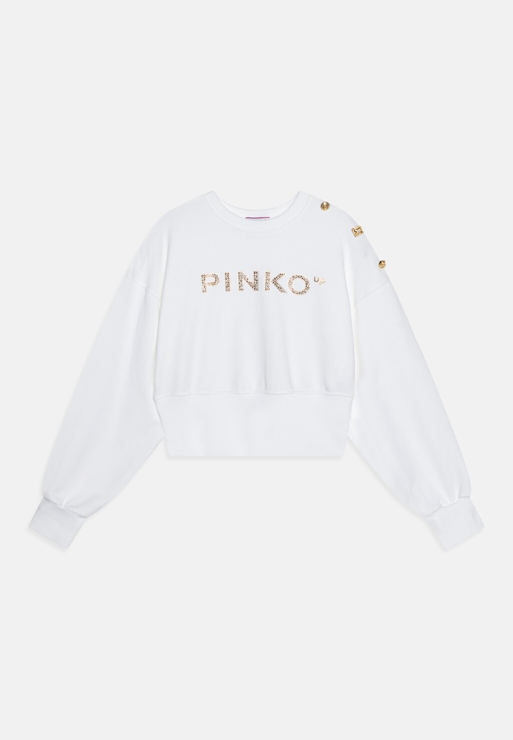 Толстовка GIRL Pinko Up, цвет off white кроссовки pinko lorena white