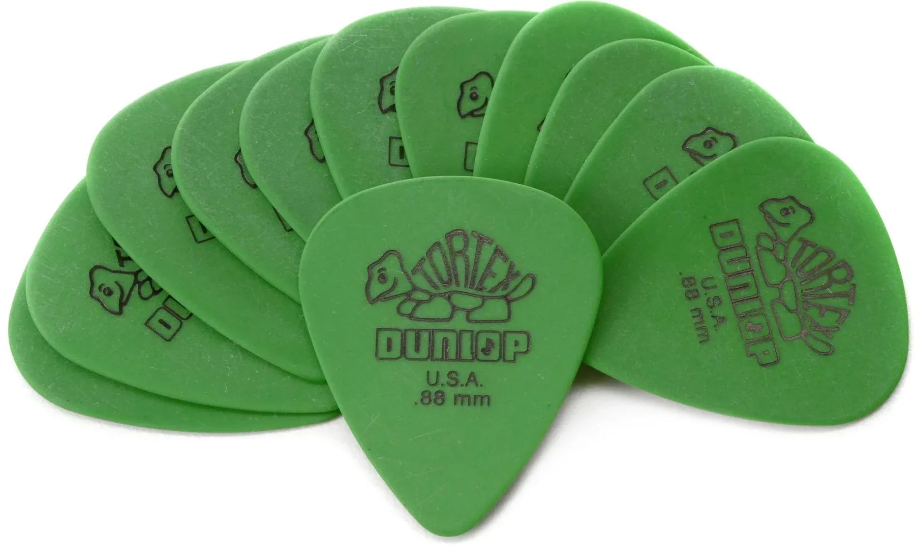 

Медиаторы Dunlop Tortex Standard, зеленые, 0,88 мм (12 шт. в упаковке)