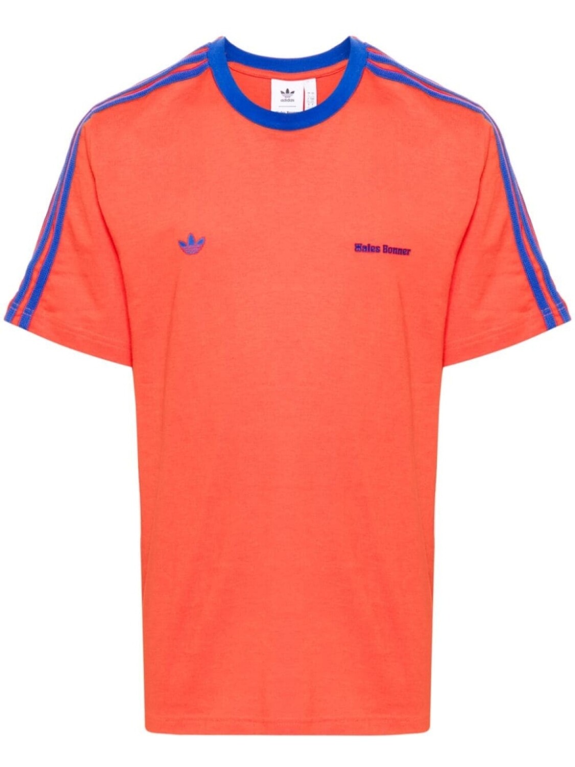 

Adidas футболка из органического хлопка из коллаборации с Wales Bonner, оранжевый