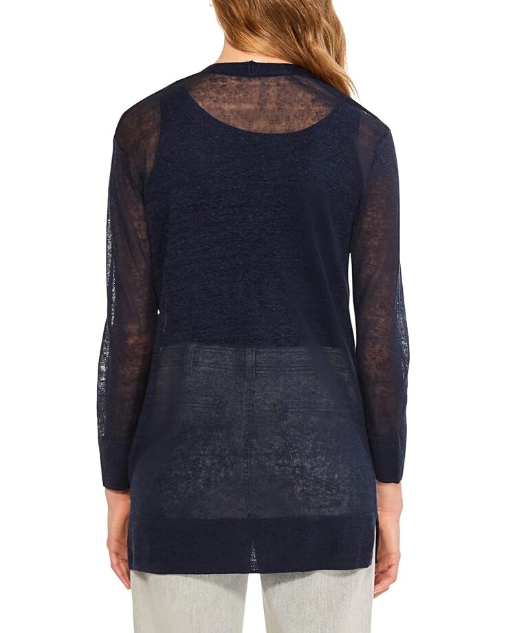 

Свитер NIC+ZOE Featherweight Button Cardigan, цвет Dark Indigo