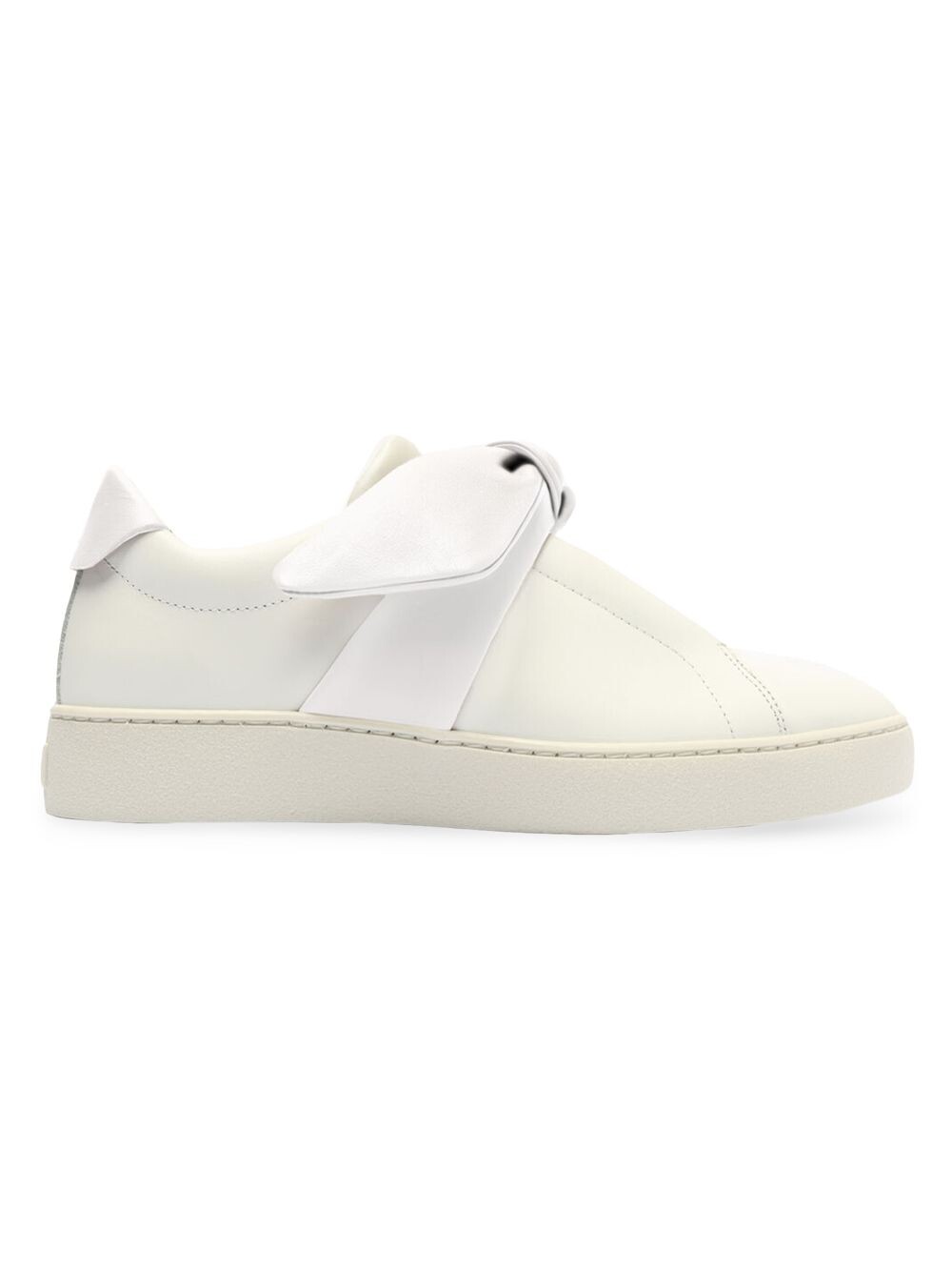 

Кожаные кроссовки Clarita с бантом Alexandre Birman, белый