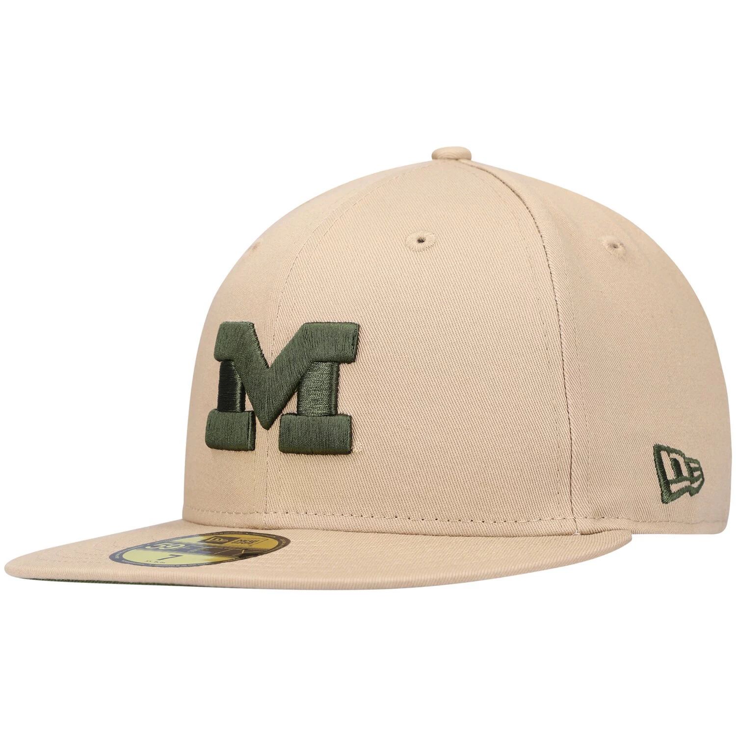 

Мужская приталенная шляпа New Era Tan Michigan Wolverines Camel & Rifle 59FIFTY