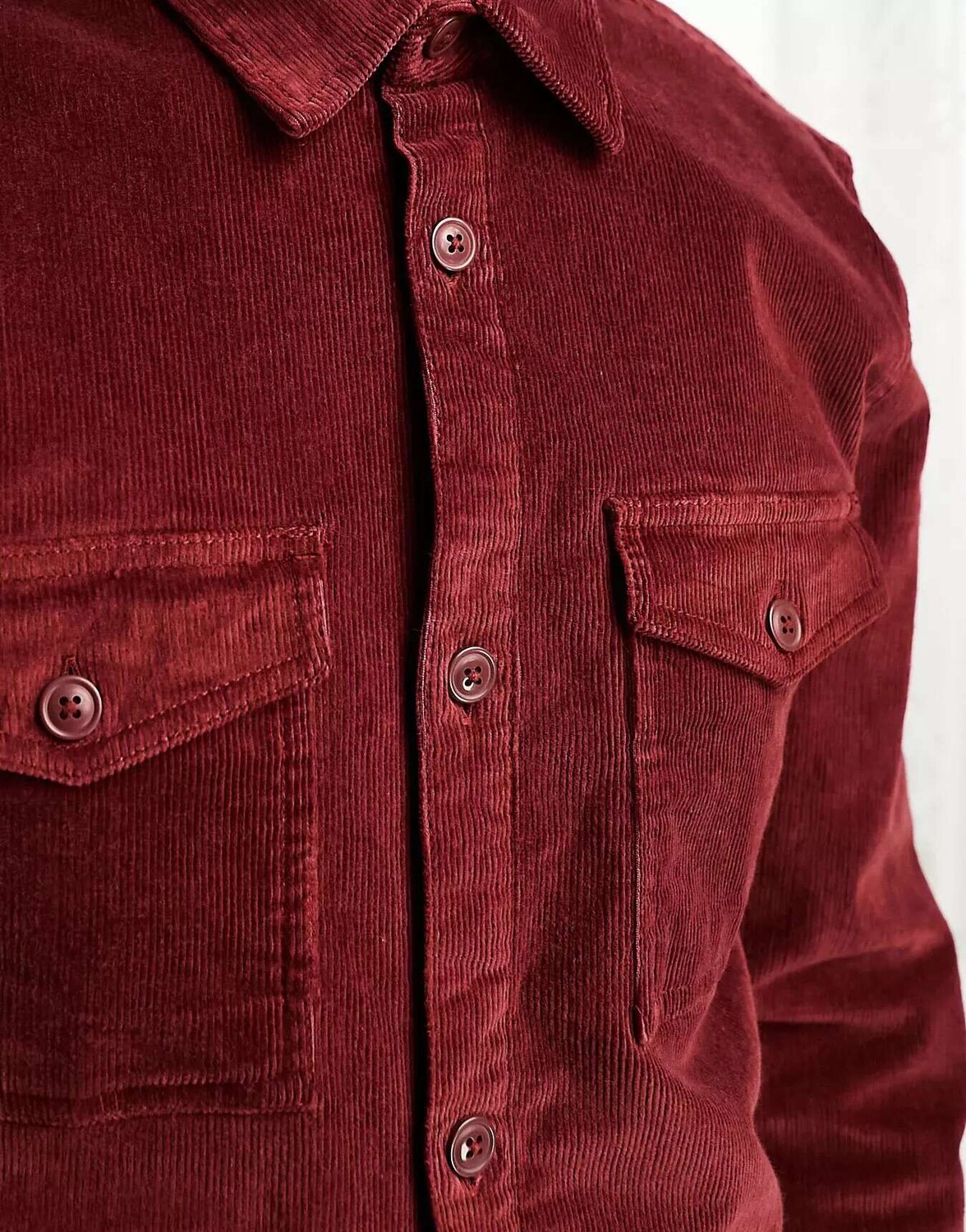 

Коричневая вельветовая рубашка Barbour