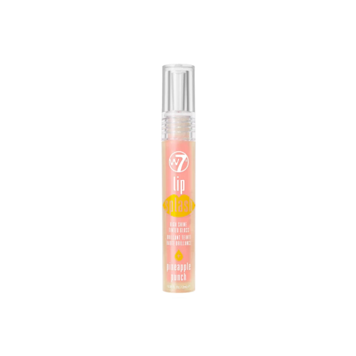 цена Блеск для губ Brillo de Labios Lip Splash High Shine Tinted Gloss W7, Pineapple