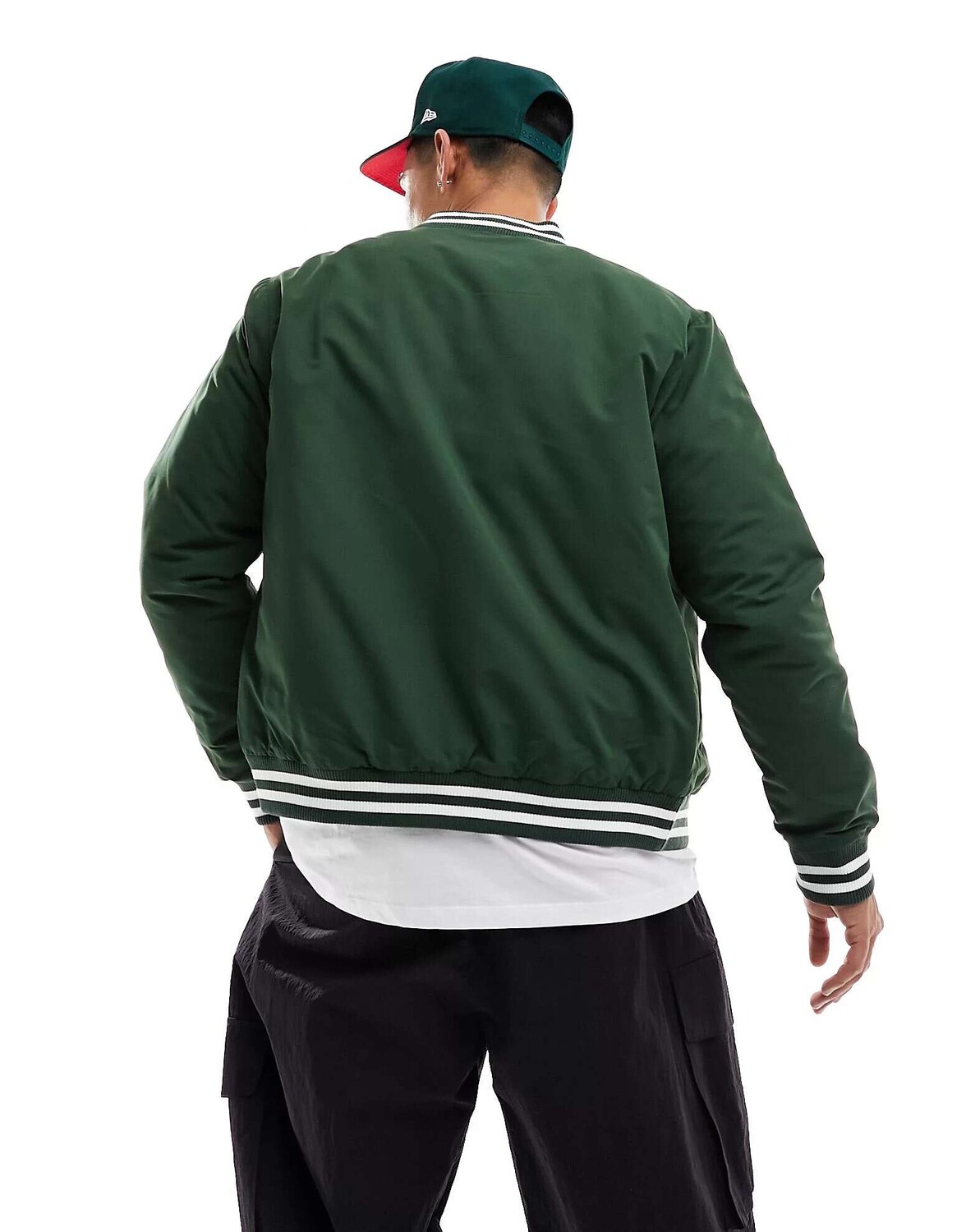 

Зеленый бомбер Jack & Jones College