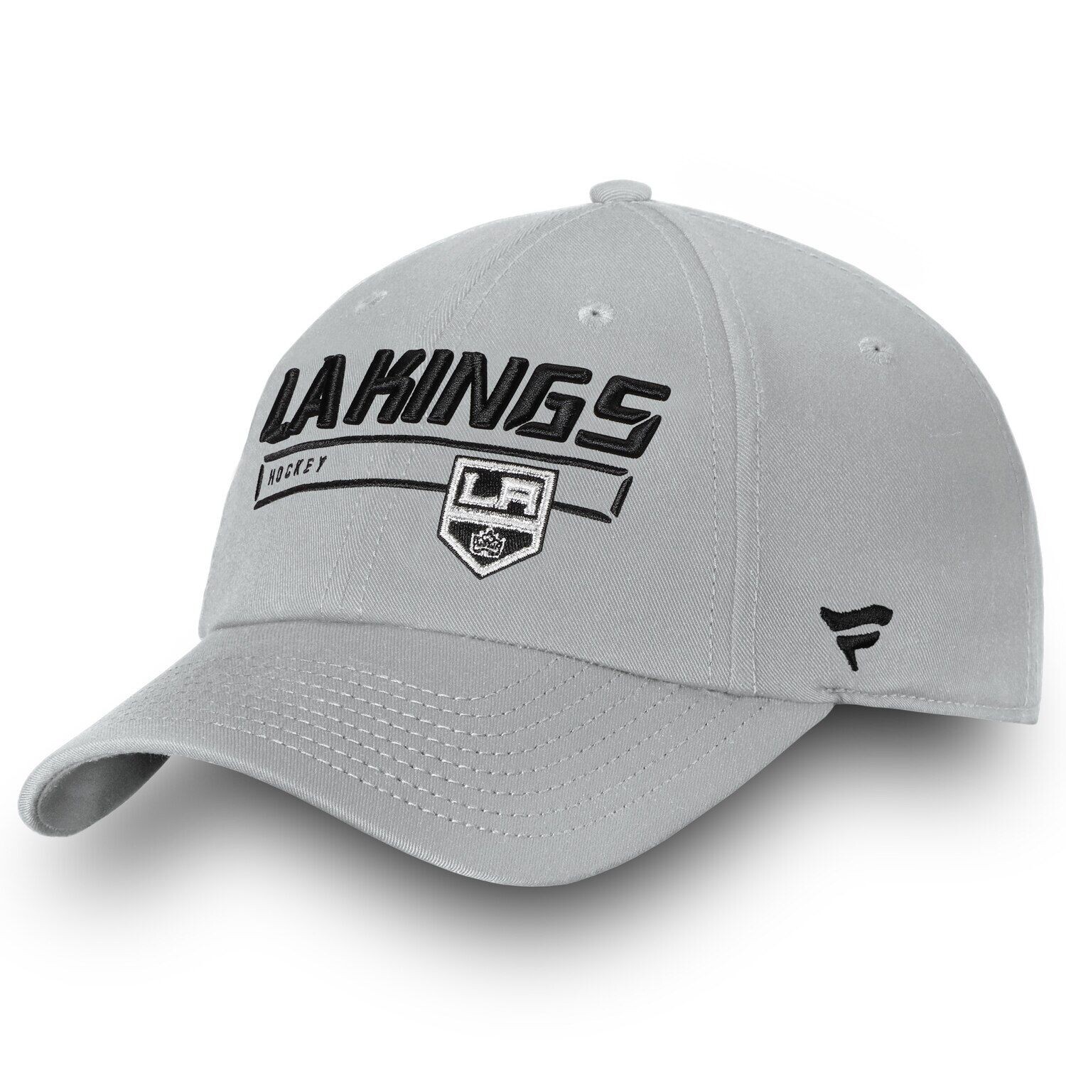 

Мужская серебряная мужская фирменная регулируемая шапка Los Angeles Kings Team Authentic Pro Rinkside Fundamental Fanatics