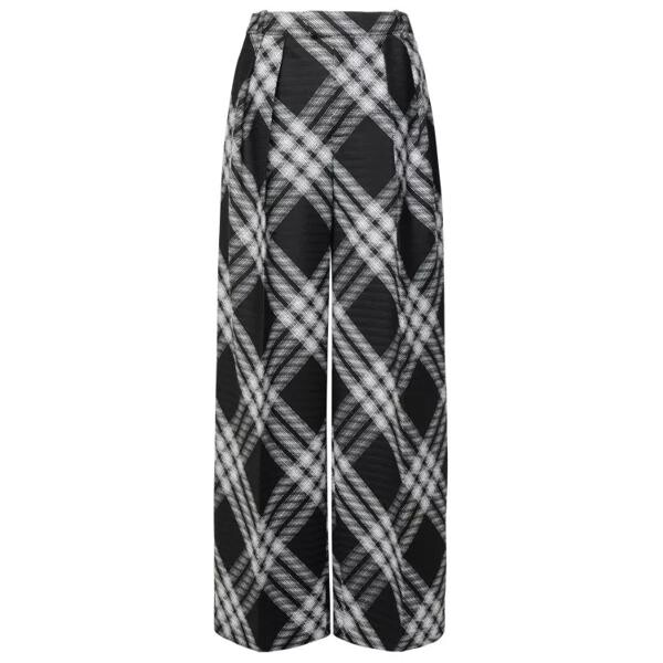 

Брюки check pants Burberry, черный