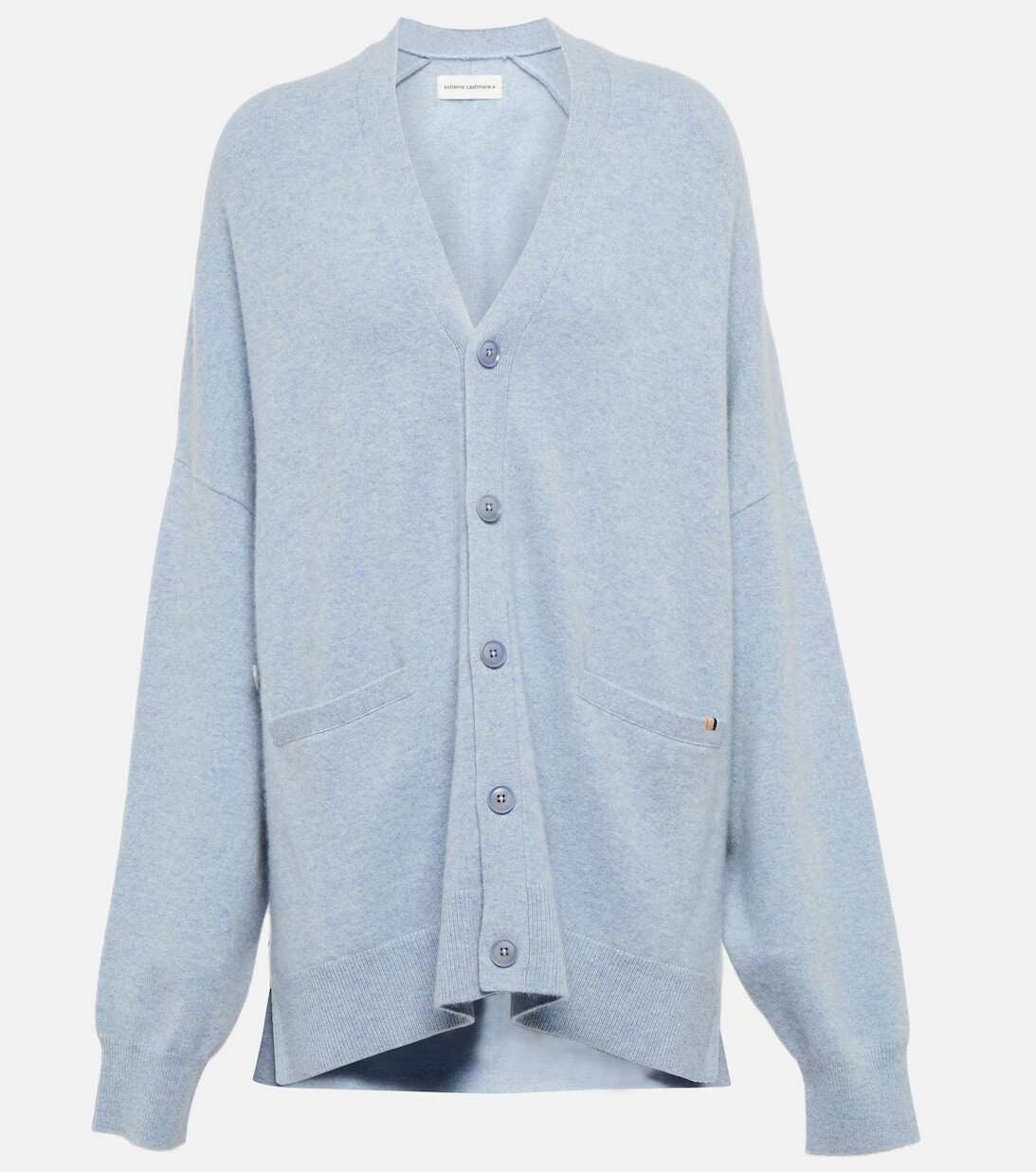 

Кардиган N°24 Tokio из смесового кашемира Extreme Cashmere, синий