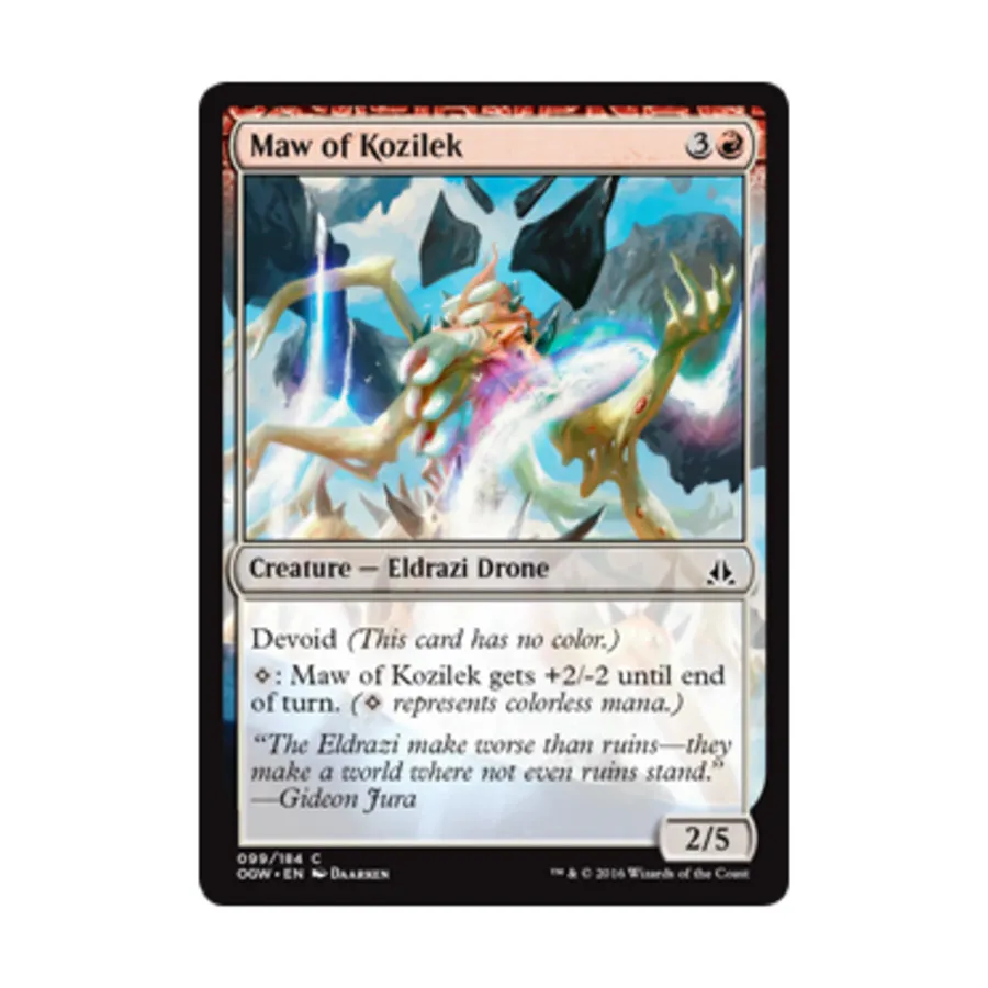 

CCG Утроба Козилека (C) (Фольга), MTG - Oath of the Gatewatch