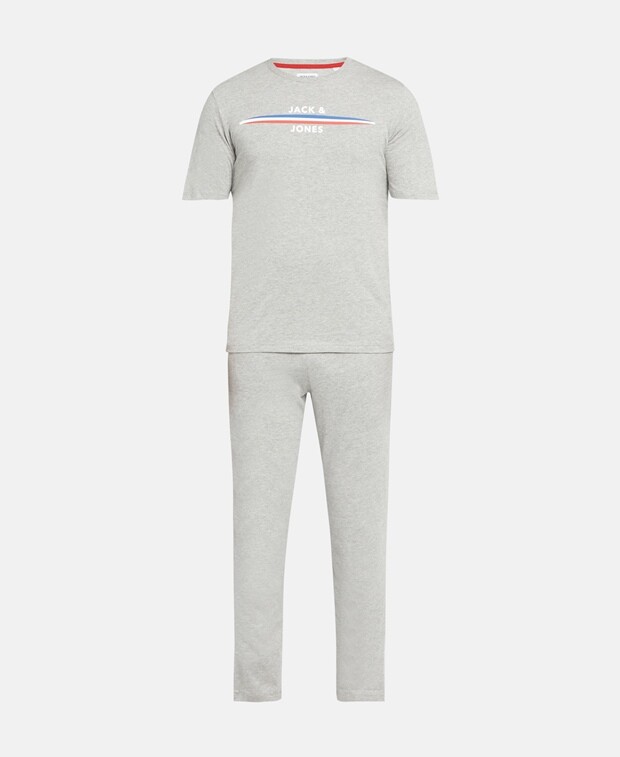 

Пижама Jack & Jones, светло-серый