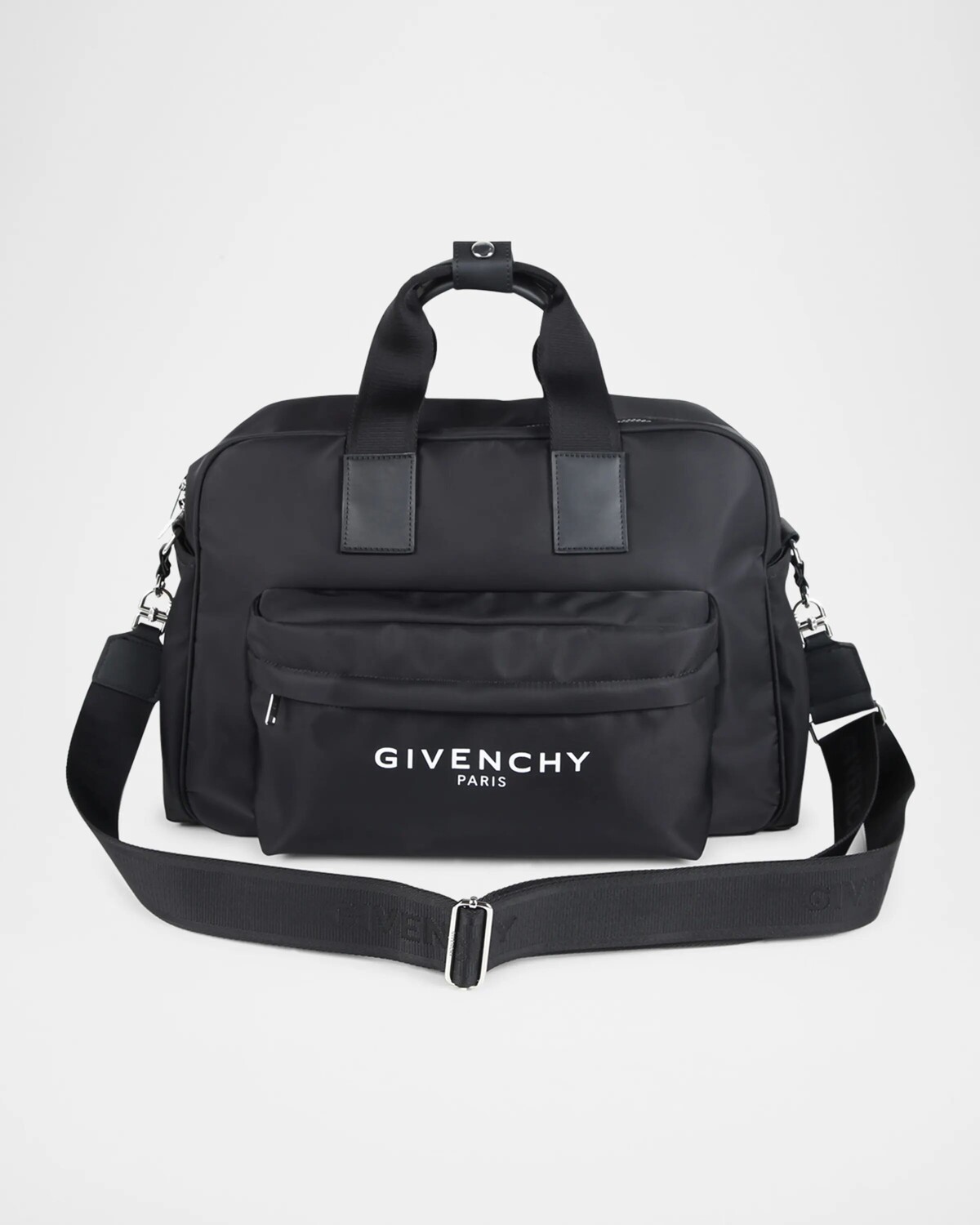 

Хлопковая сумка для подгузников с логотипом Givenchy, черный