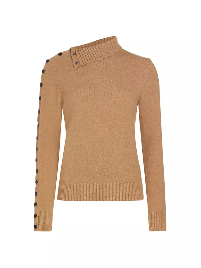 

Кашемировый свитер на пуговицах Proenza Schouler, цвет light camel
