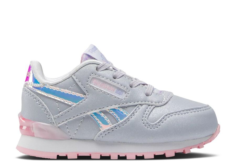 

Кроссовки Reebok Classic Leather Step, цвет Lucid Lilac Iridescent