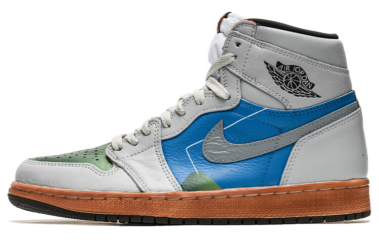 

Баскетбольные кроссовки Air 1 Vintage, унисекс, высокие, белые/синие Jordan, Синий, Баскетбольные кроссовки Air 1 Vintage, унисекс, высокие, белые/синие Jordan