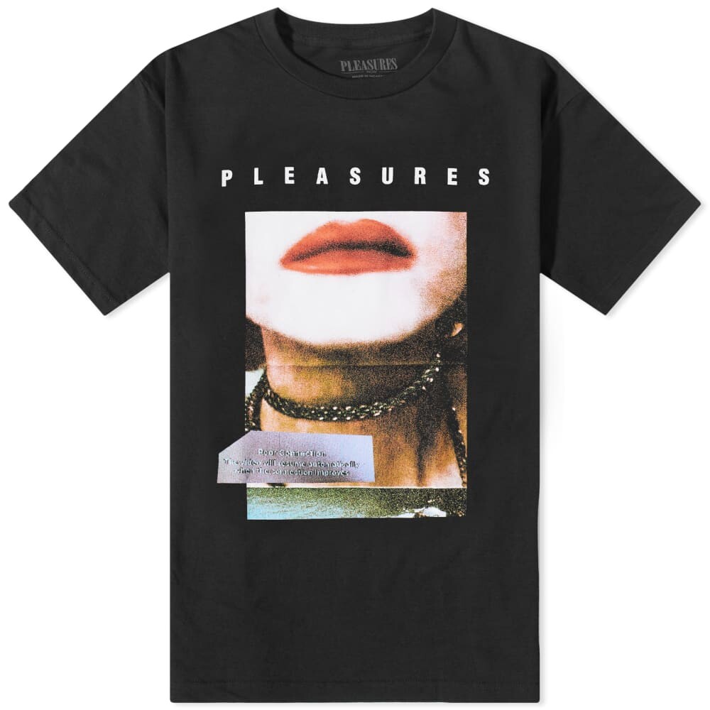 

Футболка Pleasures Poor Connection, черный
