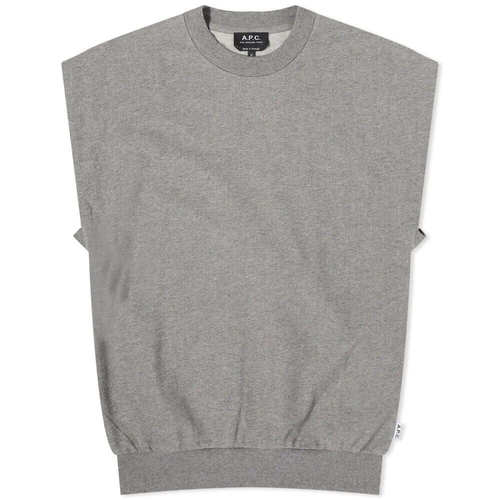 

A.P.C. Свитер-жилет coach crew, серый