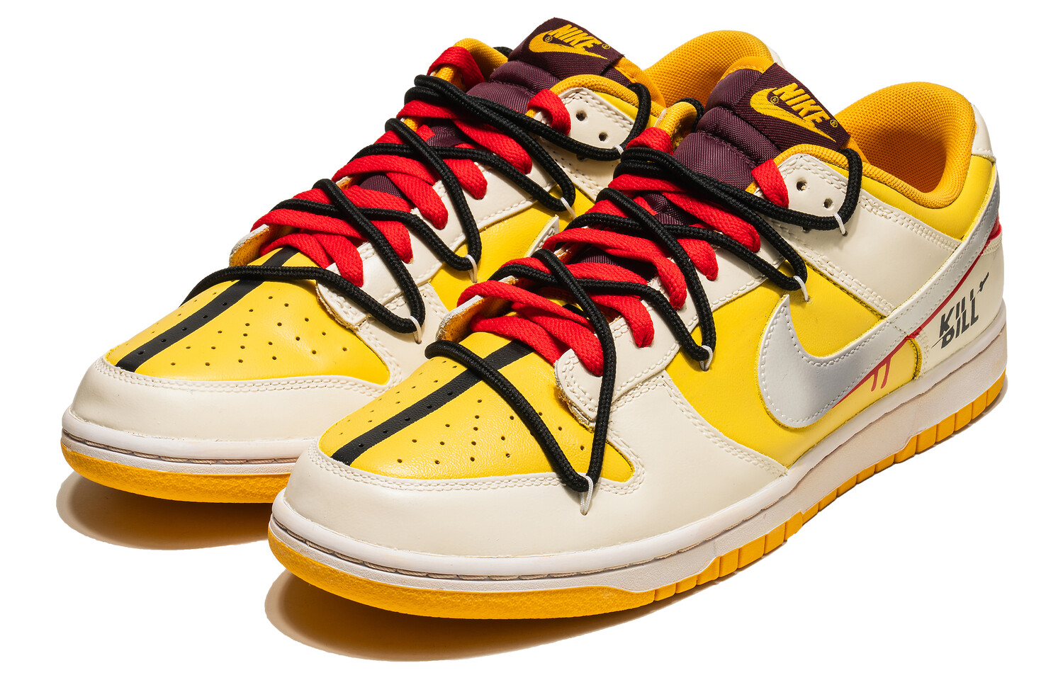 

Кроссовки Nike Dunk Skateboarding Shoes Men Low-top Yellow, желтый