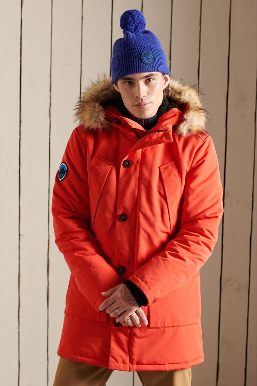 

Парка Everest Superdry, оранжевый