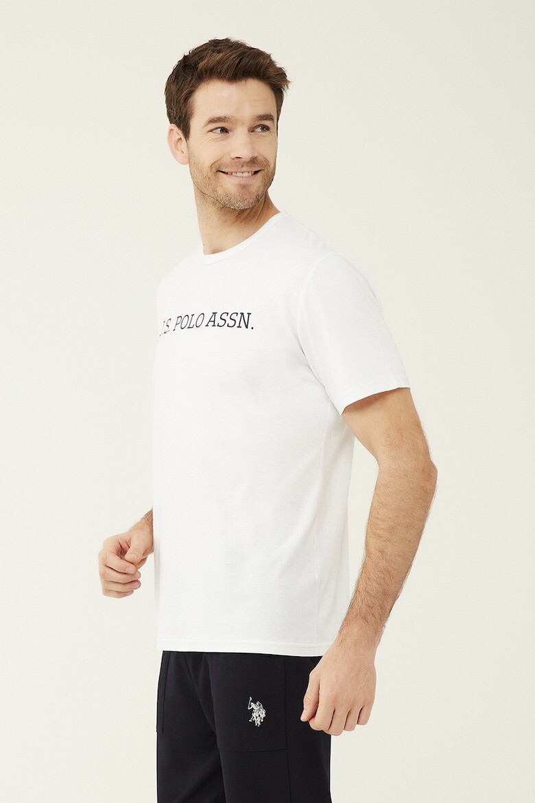 

Пижамный топ с логотипом U S Polo Assn , белый