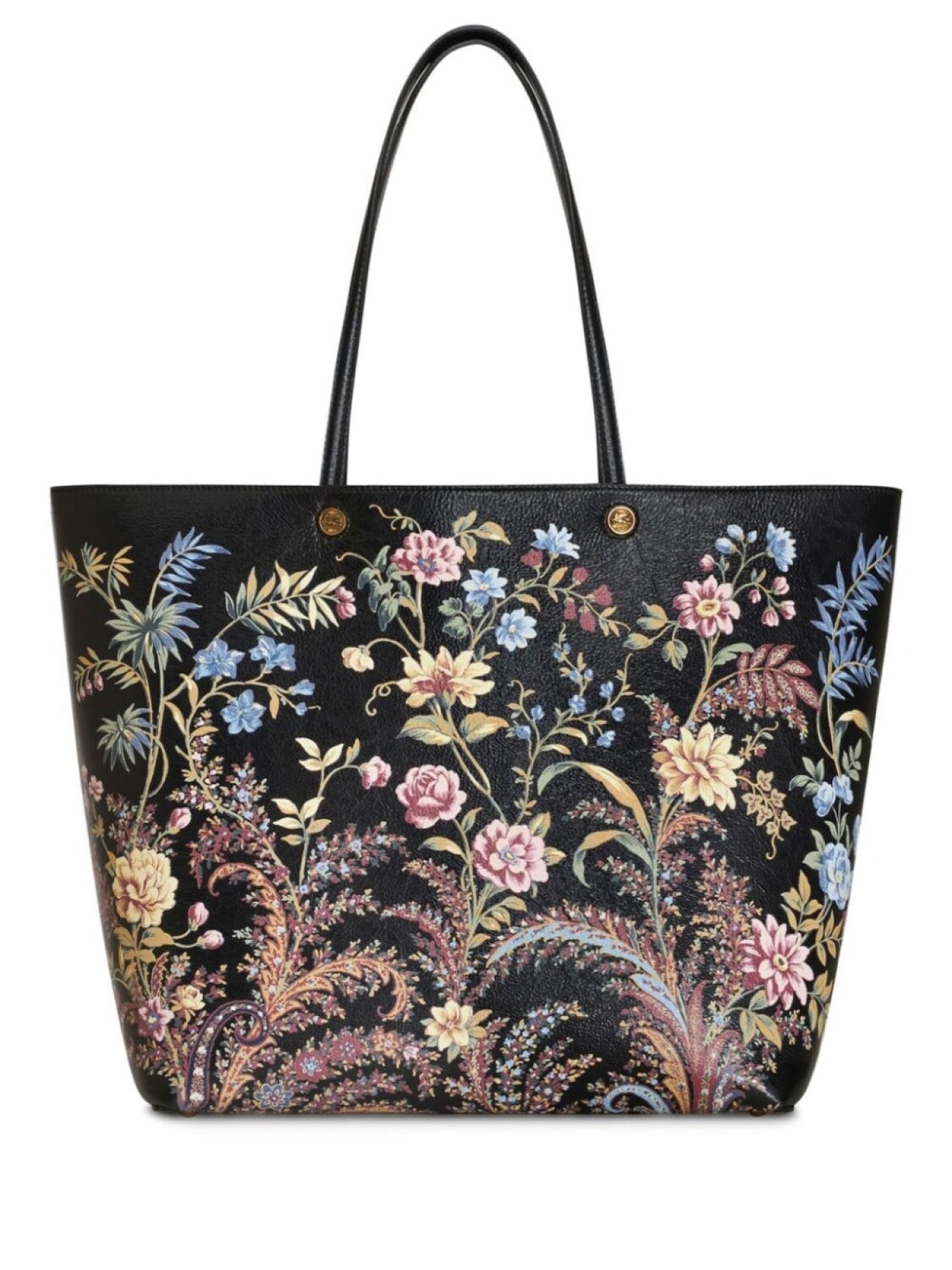 

ETRO сумка-тоут Maxi Essential с цветочным принтом, черный