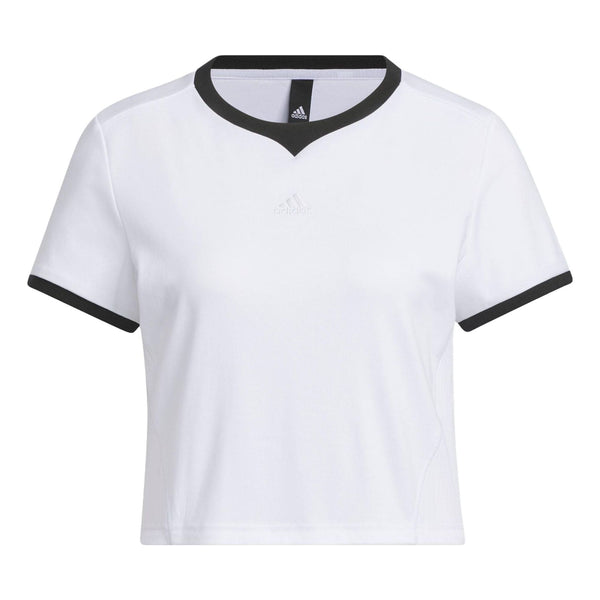 Футболка (WMNS) adidas Rco Graphic Short Sleeve Tee 'White', белый футболка adidas originals shmoo fill tee short sleeve white белый