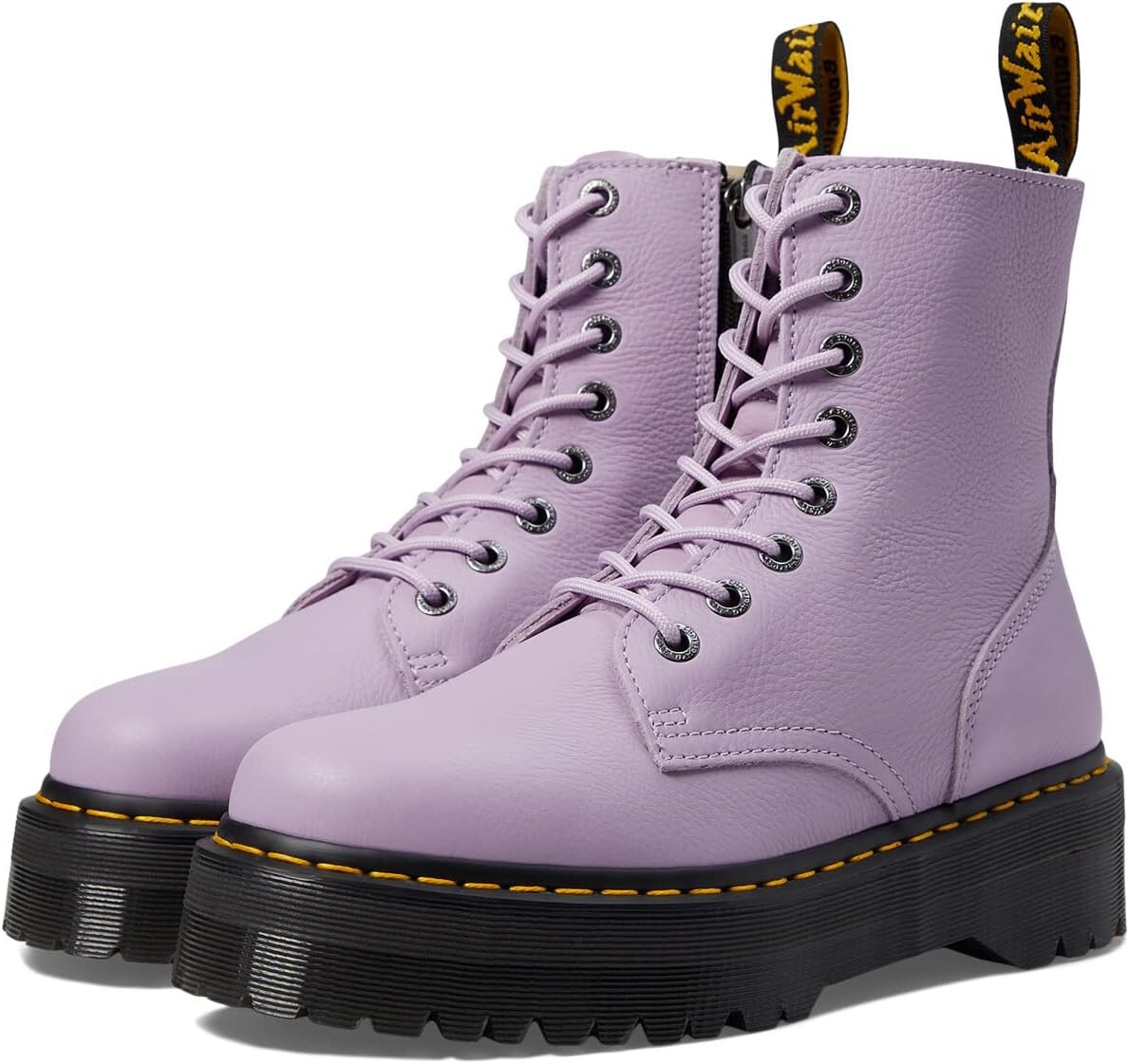 

Ботинки на шнуровке Jadon III Dr. Martens, сирень