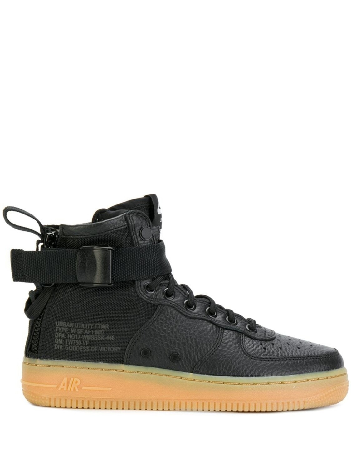 

Кроссовки Nike Mid SF AF1, черный