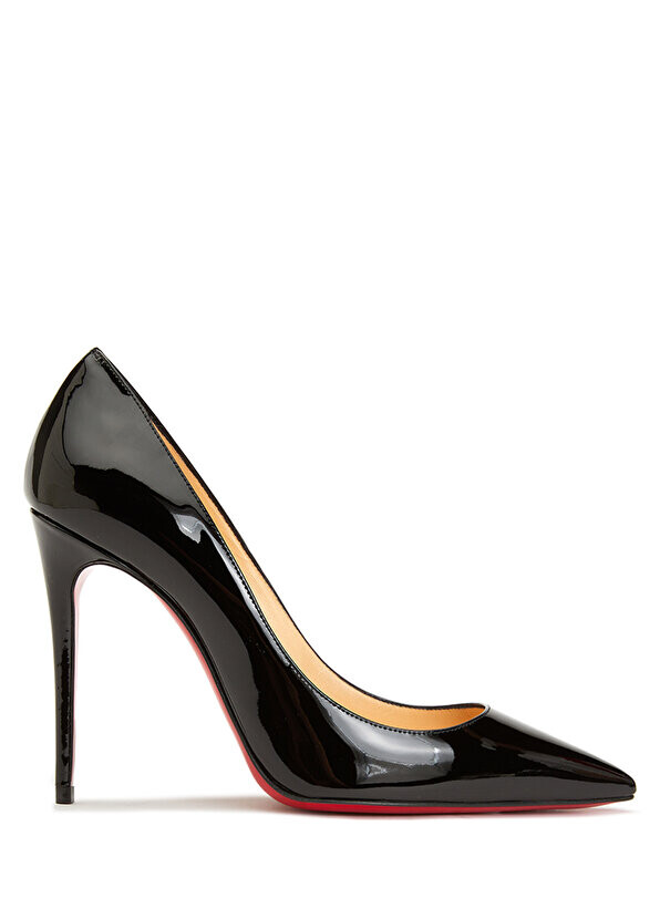 

Черные кожаные туфли на шпильке kate Christian Louboutin, Черный