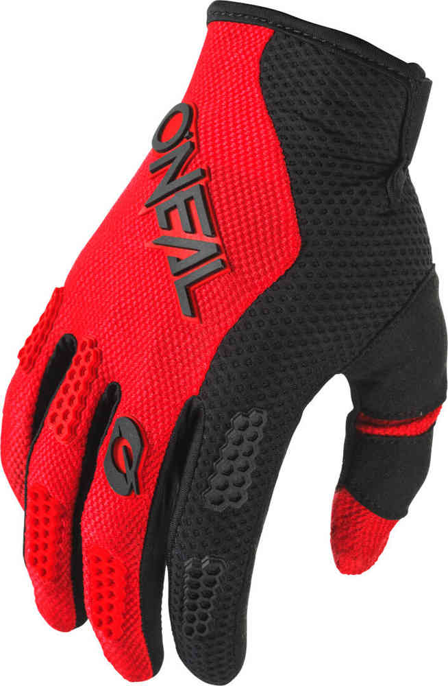 Детские перчатки для мотокросса Element Racewear Oneal, черный красный