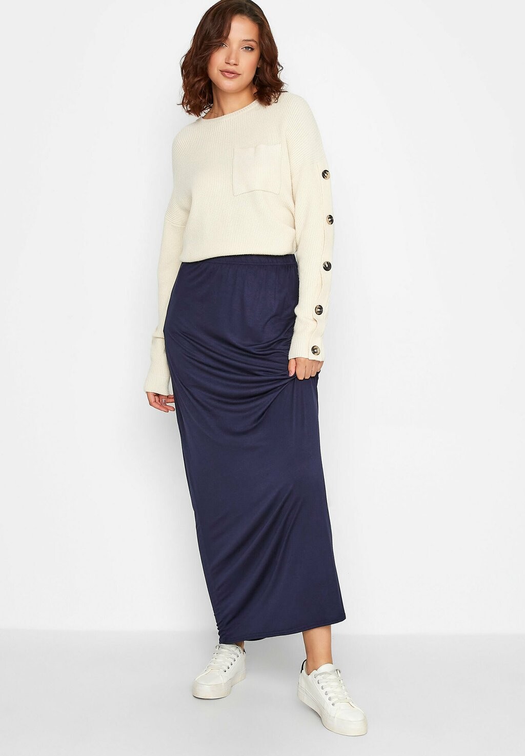 

Юбка длинная Long Tall Sally с нижней юбкой, синий