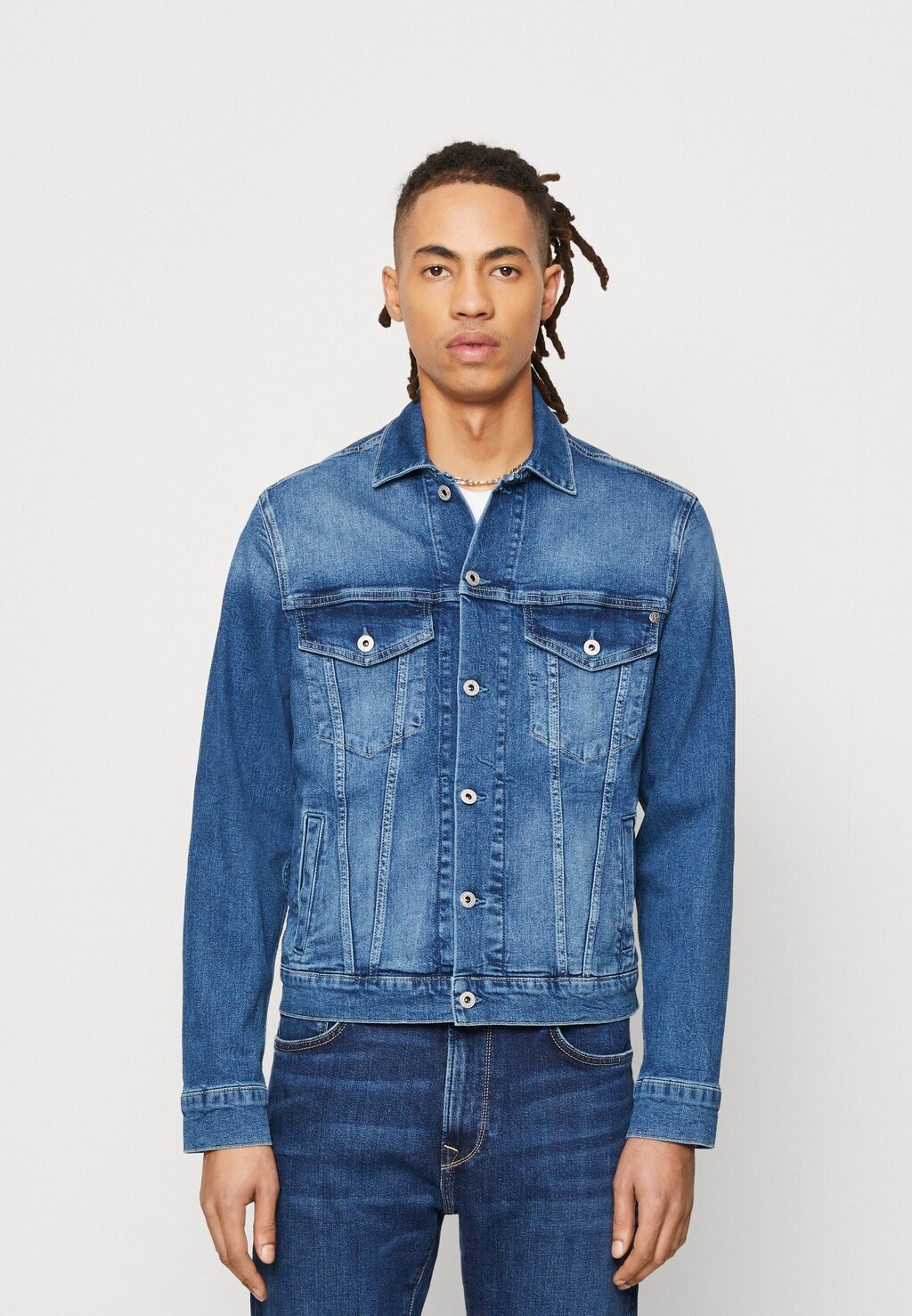 

Джинсовая куртка Pepe Jeans PINNER, цвет denim