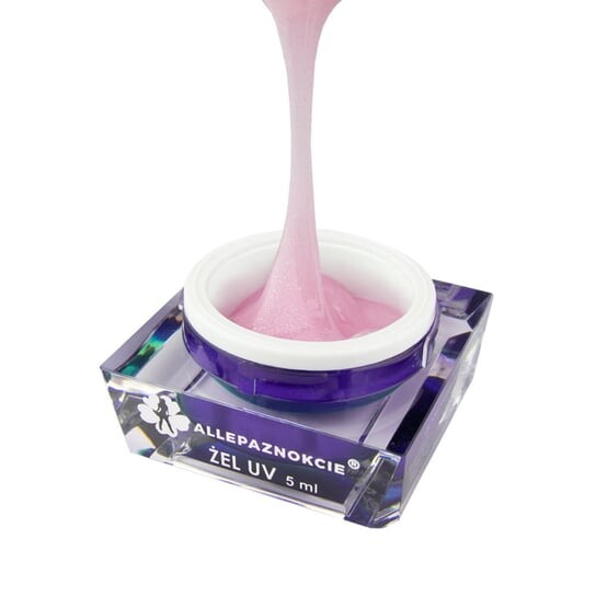 

Гель для наращивания ногтей Jelly Pink Shine 5мл Allepaznokcie