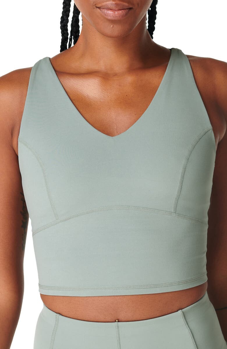 

Укороченный топ на бретелях SWEATY BETTY