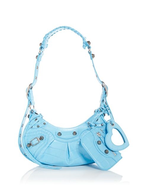 

Сумка через плечо Le Cagole XS Balenciaga, цвет Blue