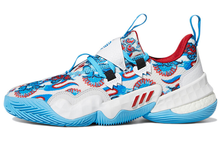 

Баскетбольные кроссовки Adidas Trae Young 1 CNY синие
